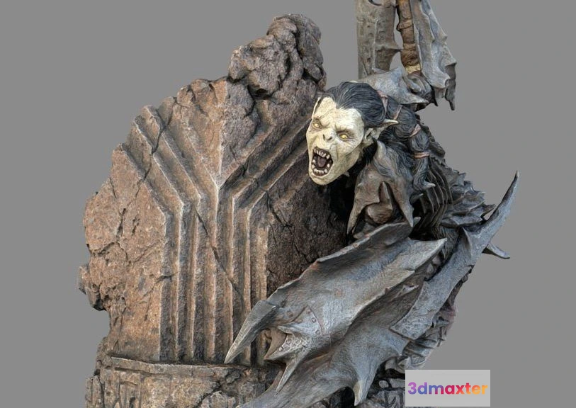 1533394 - PBR Game 3D Models - Goblin Collectible 3D Max