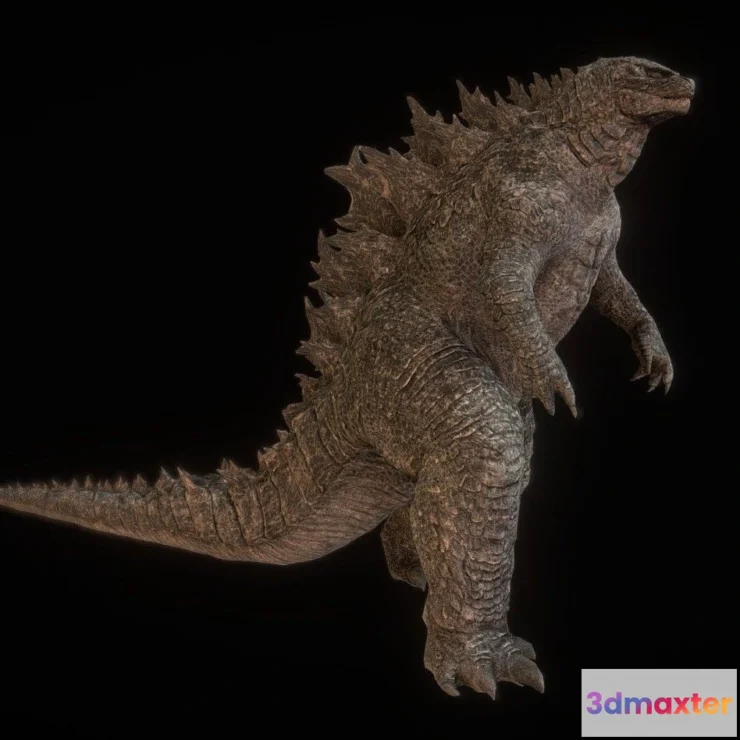1533402 - PBR Game 3D Models - Godzilla 3D Max