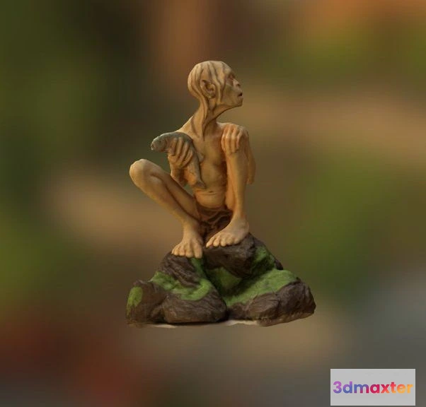 1533410 - PBR Game 3D Models - Gollum 3D Max