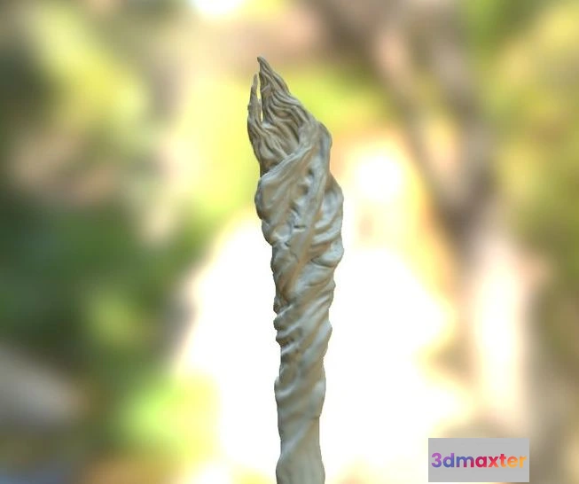 1533434 - PBR Game 3D Models - Grandalfs Wands 3D Max