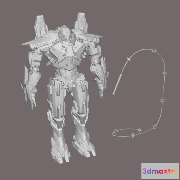 1533480 - PBR Game 3D Models - Guardian Bravo 3D Max