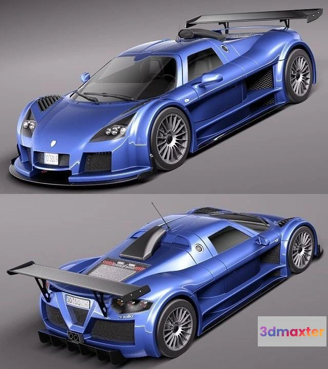 1533482 - PBR Game 3D Models - Gumpert Apollo 3D Max