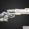 1533484 - PBR Game 3D Models - Gun With A Hand 3D Max