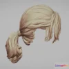 1533536 - PBR Game 3D Models - Hair 44 3D Max