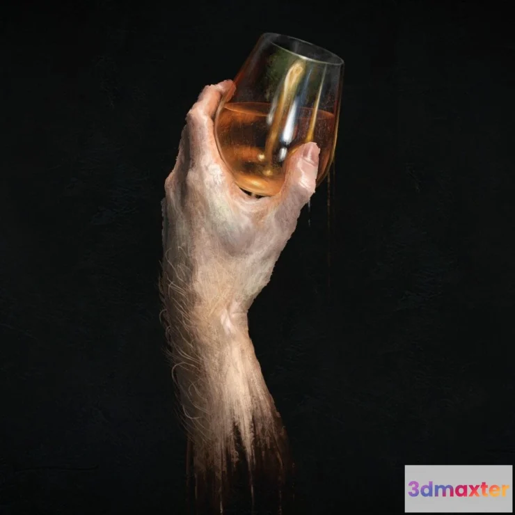 1533606 - PBR Game 3D Models - Hand Study 3D Max