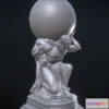 1533668 - PBR Game 3D Models - Hercule Holding The Globe (2) 3D Max