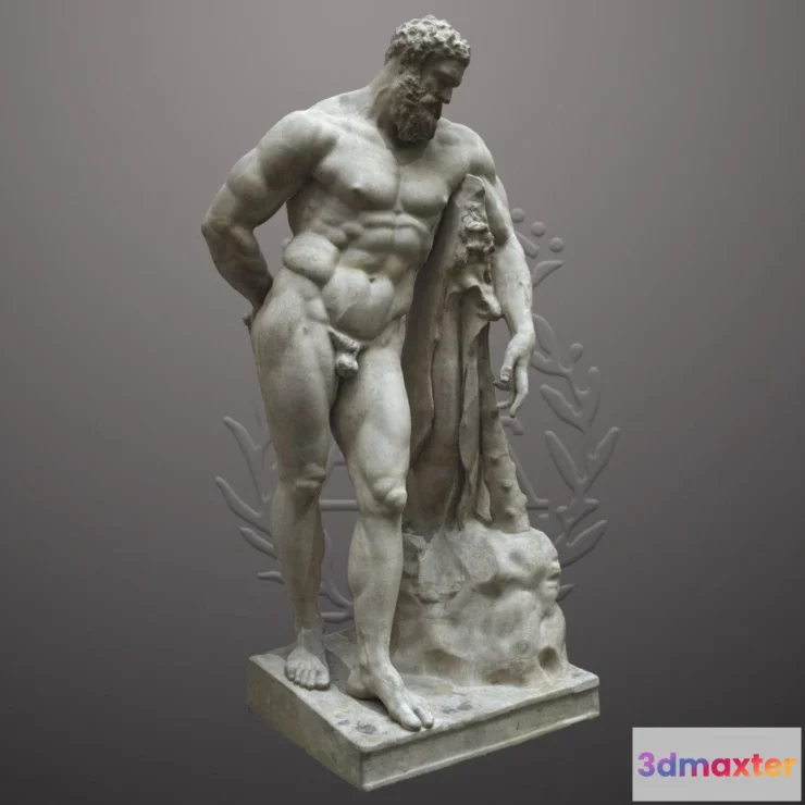 1533672 - PBR Game 3D Models - Hercules Farnese 3D Max