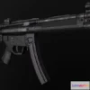 1533712 - PBR Game 3D Models - HK MP5 A3 3D Max
