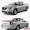 1533718 - PBR Game 3D Models - Holden Commodore Evoke ute 2013 3D Max