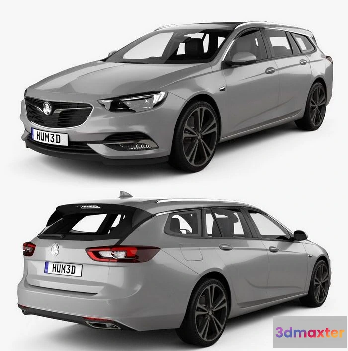 1533720 - PBR Game 3D Models - Holden Commodore Sportwagon 2021 3D Max