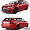 1533722 - PBR Game 3D Models - Holden Commodore SS-V Redline Sportwagon 2015 3D Max