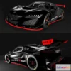 1533748 - PBR Game 3D Models - Honda NSX GT3 2019 3D Max