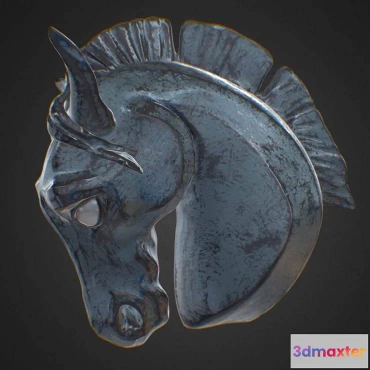 1533764 - PBR Game 3D Models - Horse (2) 3D Max