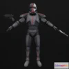 1533834 - PBR Game 3D Models - Hunter 3D Max