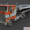 1533922 - PBR Game 3D Models - Industrial Cabover Tanker Semitruck 3D Max