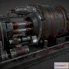 1533924 - PBR Game 3D Models - Industrial Machine 3D Max