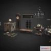 1533942 - PBR Game 3D Models - Interior Pack 3D Max