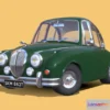 1533986 - PBR Game 3D Models - Jaguar Mk2 Cartoon Stylized 3D Max