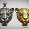 1533990 - PBR Game 3D Models - Jaguar Pendant For Casting 3D Max