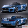 1533992 - PBR Game 3D Models - Jaguar Project 7 Concept 2016 3D Max
