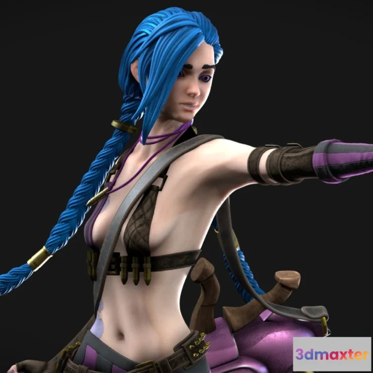 1534022 - PBR Game 3D Models - Jinx 3D Max