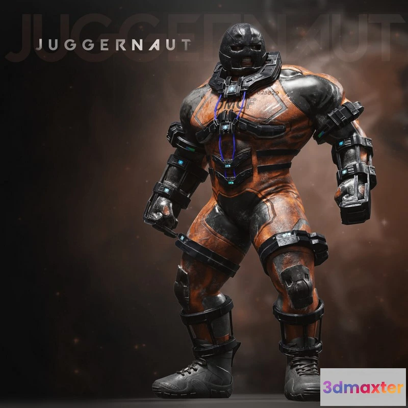 1534040 - PBR Game 3D Models - Juggernaut Fan art 3D Max