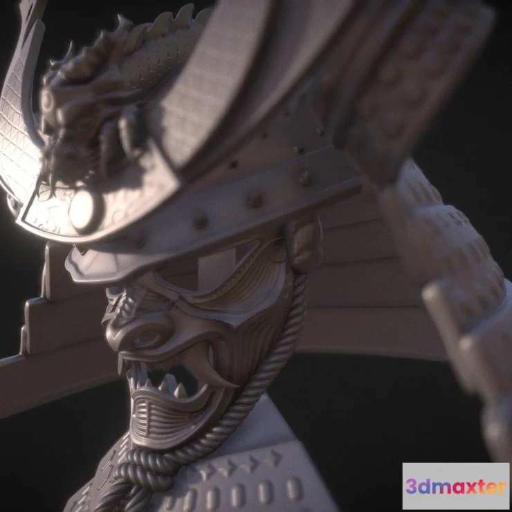 1534052 - PBR Game 3D Models - Kabuto V 3D Max