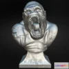 1534098 - PBR Game 3D Models - King Gorilla 3D Max