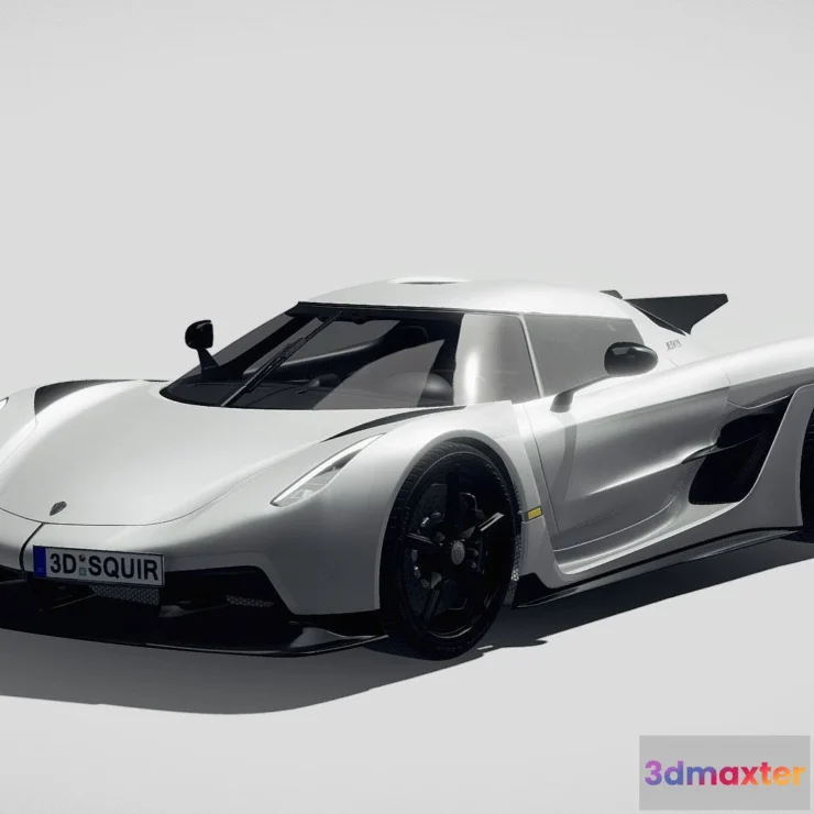 1534116 - PBR Game 3D Models - Koenigsegg Jesko Absolut 2020 3D Max