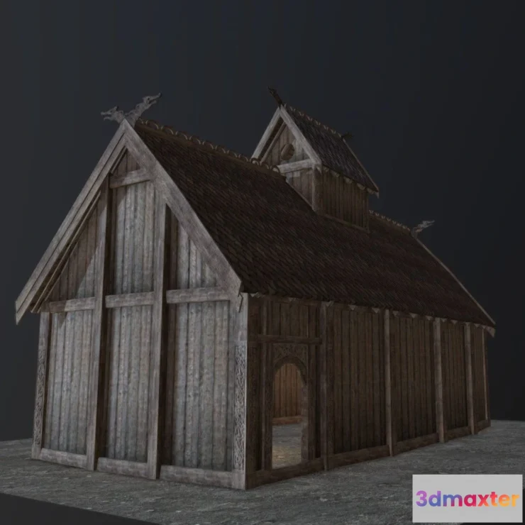 1534130 - PBR Game 3D Models - Kulthus Ose Rsta 3D Max