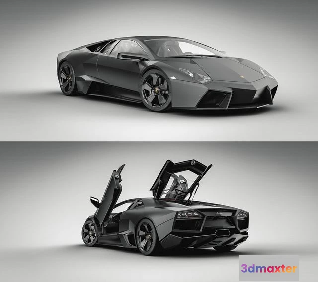 1534156 - PBR Game 3D Models - Lamborghini Reventon Remake 3D Max