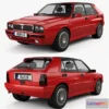 1534162 - PBR Game 3D Models - Lancia Delta Integrale 1992 3D Max