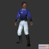 1534168 - PBR Game 3D Models - Lando Calrissian 3D Max