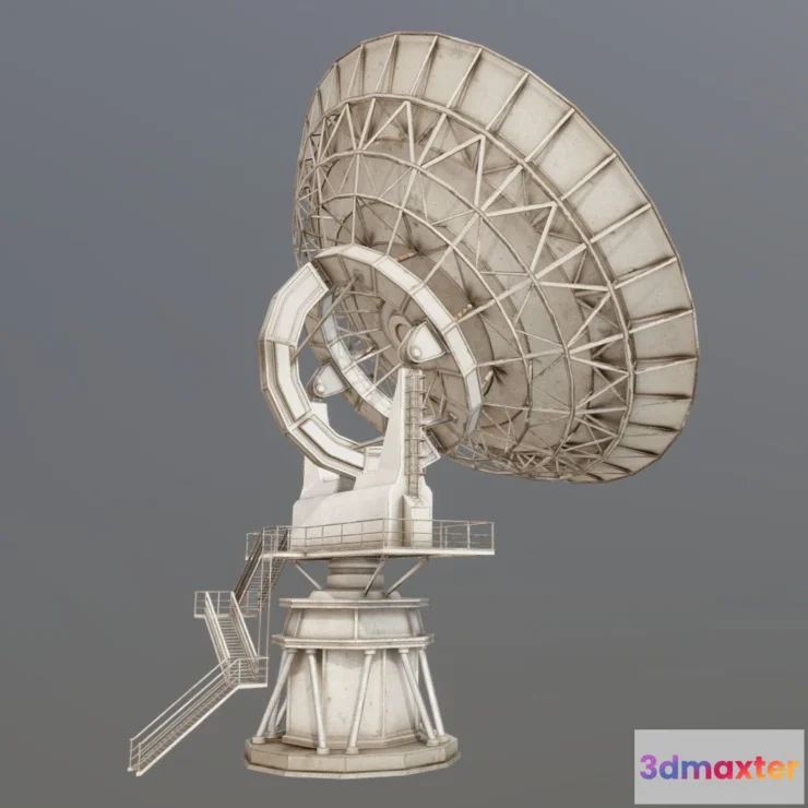 1534174 - PBR Game 3D Models - Large Array Radio Telescope Pbr 3D Max