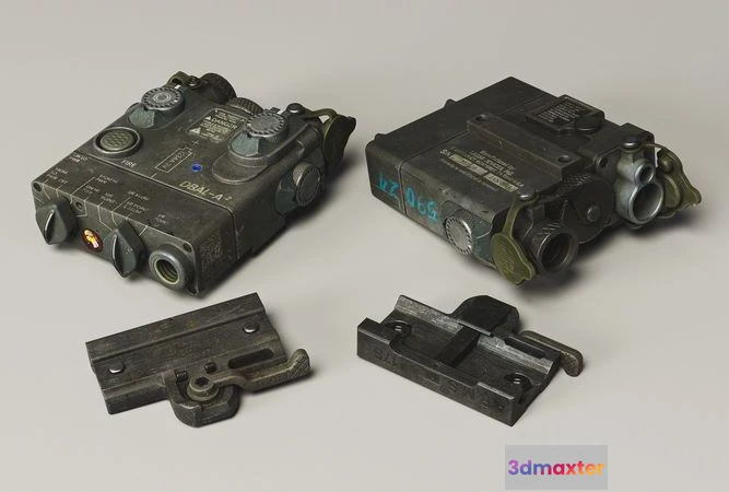 1534178 - PBR Game 3D Models - Laser Device - Dbal 3D Max