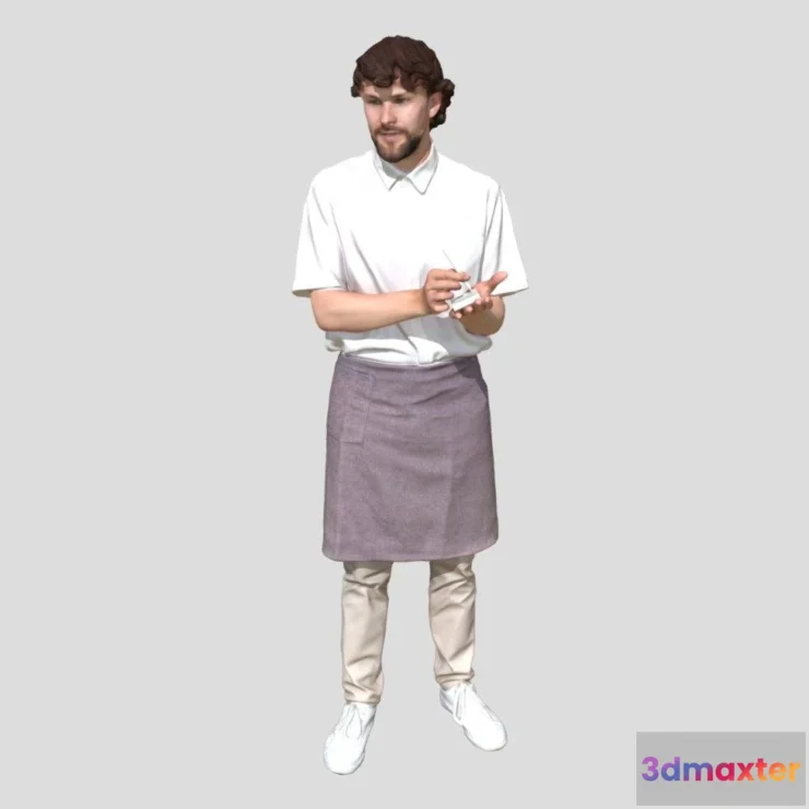 1534218 - PBR Game 3D Models - Lewis 1725 Man Sitting 3D Max