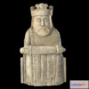 1534228 - PBR Game 3D Models - Lewis Chess Piece King Hns 19 3D Max