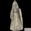 1534240 - PBR Game 3D Models - Lewis Chess Piece Warder Hns 28 3D Max