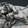 1534272 - PBR Game 3D Models - Lion And Lioness 3D Max