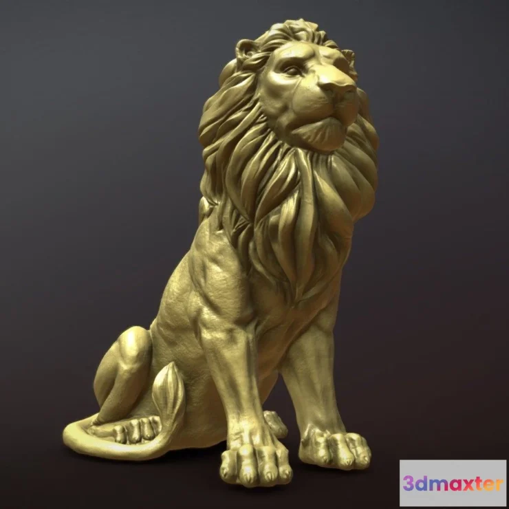1534290 - PBR Game 3D Models - Lion 3D Max
