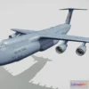 1534302 - PBR Game 3D Models - Lockheed C 5 Galaxy 3D Max