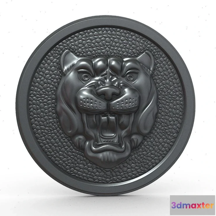 1534310 - PBR Game 3D Models - Logo Jaguar Xjs 3D Max