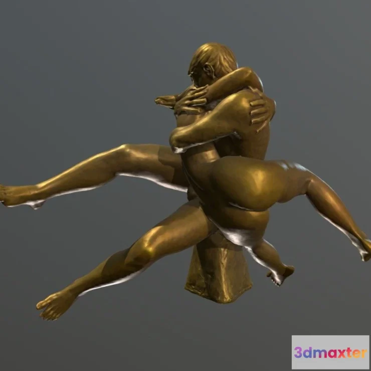 1534346 - PBR Game 3D Models - Lovers Low Resolution01 3D Max