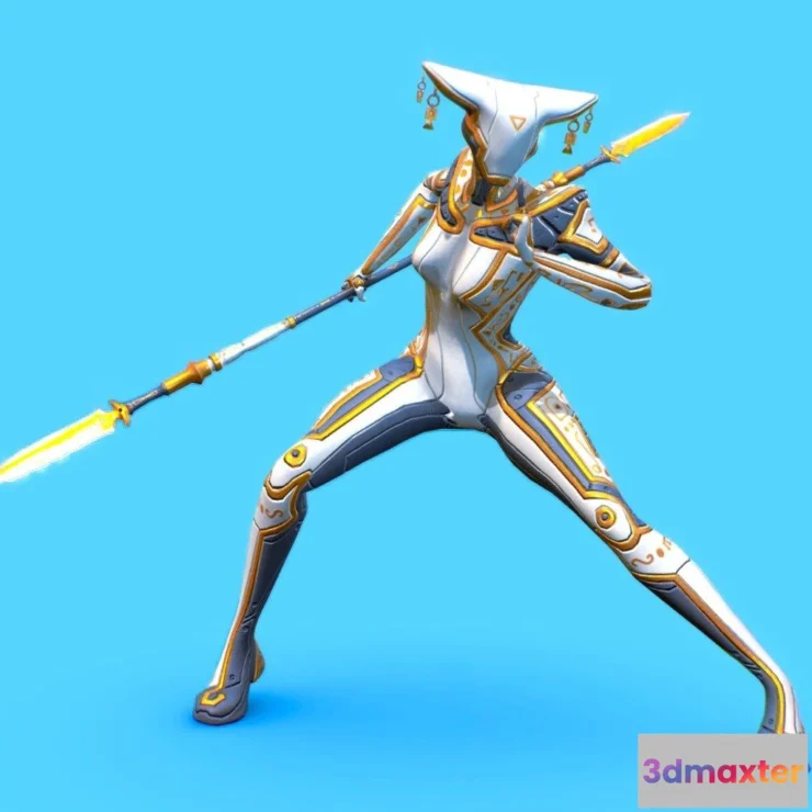 1534368 - PBR Game 3D Models - Low Poly Cyborg Zodiac Theme Libra 3D Max