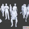 1534382 - PBR Game 3D Models - Low Poly People Collection 3 3D Max