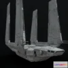 1534412 - PBR Game 3D Models - Low Poly Star Wars Zeta Shuttle 3D Max