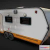1534424 - PBR Game 3D Models - Low Poly Trailer 3D Max