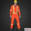 1534552 - PBR Game 3D Models - Man Miner Rigged 3D Max