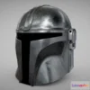 1534556 - PBR Game 3D Models - Mandalorian Helmet 2019 Low Poly 3D Max