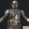 1534560 - PBR Game 3D Models - Mandalorian Realistic 3D Model Low Poly 3D Max